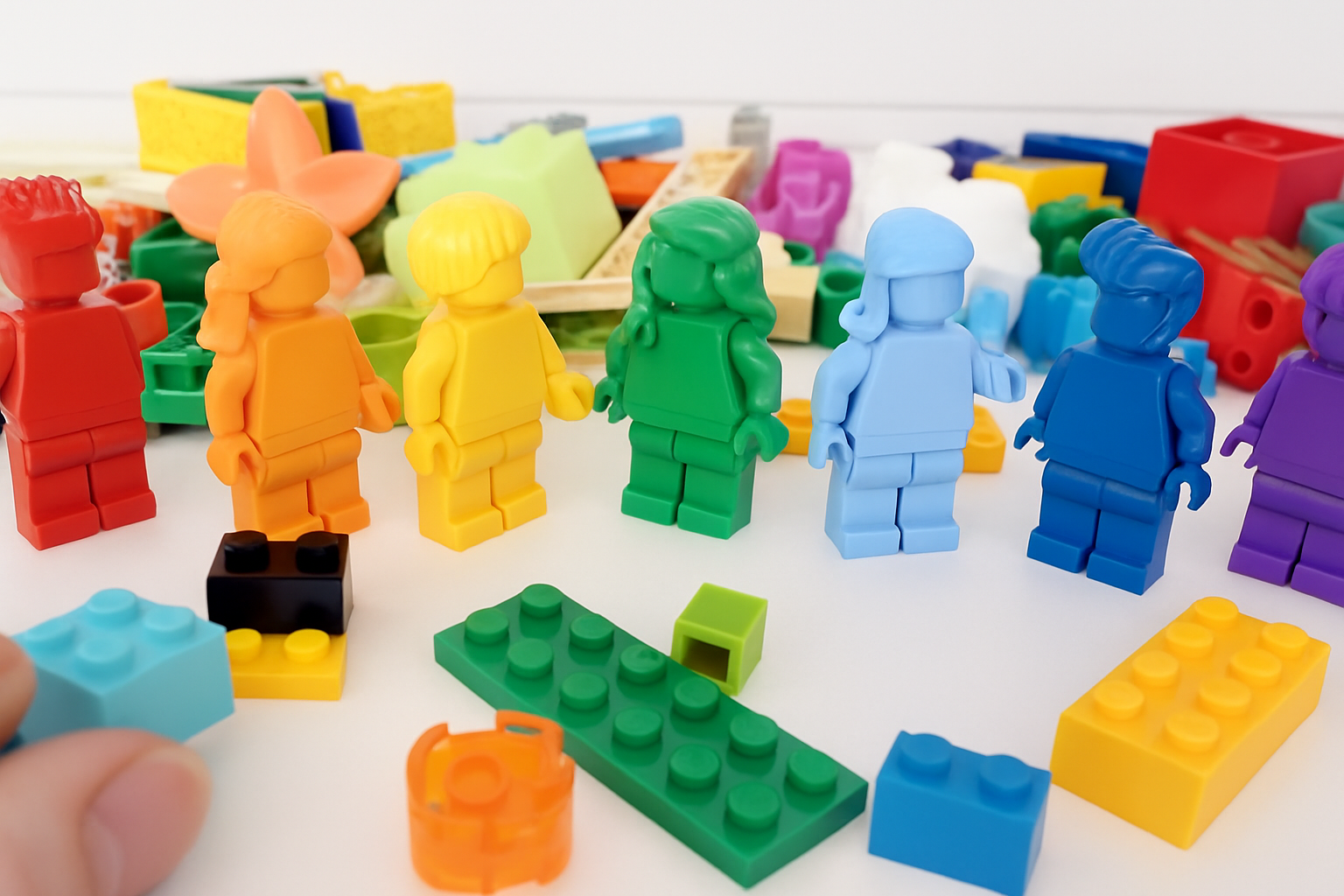 LEGO bricks for Yeah Team Workshop